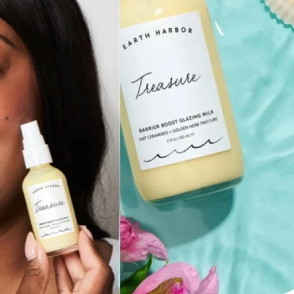 Earth Harbor Naturals Treasure Barrier Boost Glazing Milk